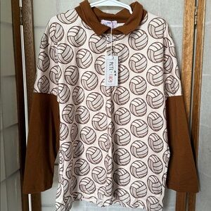 Pete + Lucy Boy Shirt Volleyball size 5T